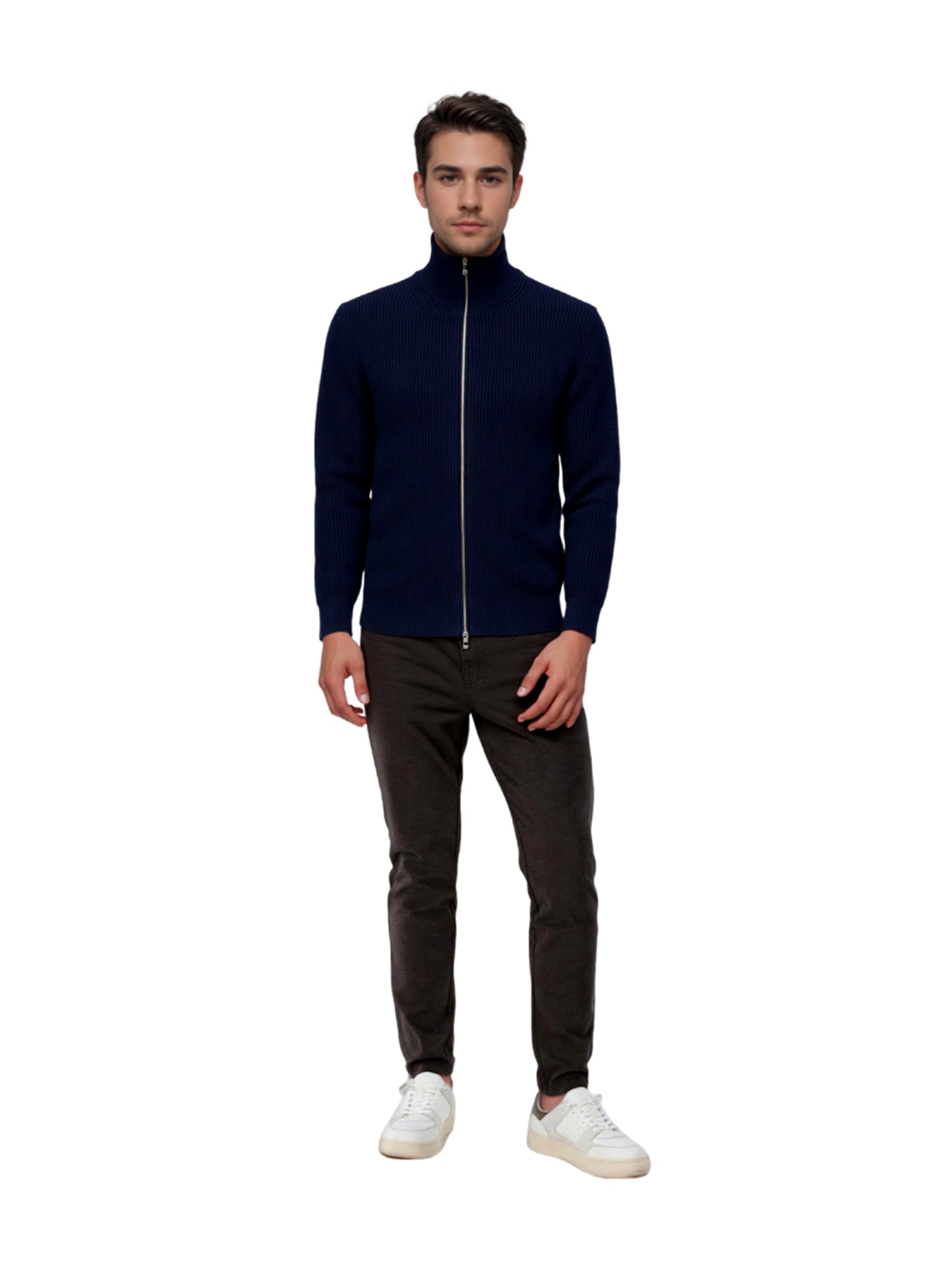 Vestes en maille 'Blastandfort' JACK & JONES en bleu