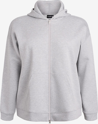 Active by Zizzi Sportski gornji dio trenirke 'ATRIE' veličine XL-XXL u svijetlosiva, Pregled proizvoda