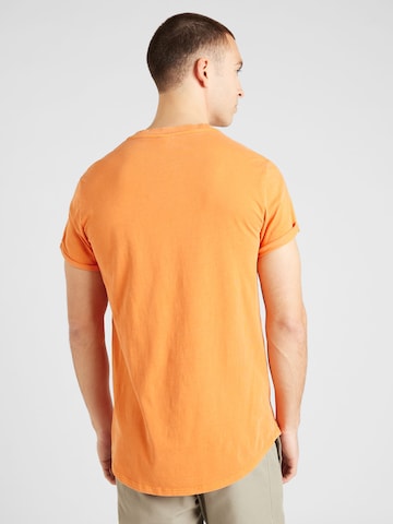 G-Star RAW Μπλουζάκι 'Lash' σε πορτοκαλί