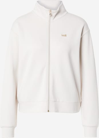 EA7 Emporio Armani Кофта на молнии в Белый: спереди