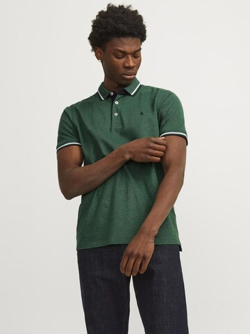 JACK & JONES Poloshirt 'JJEPaulos' in Grün: Vorderseite