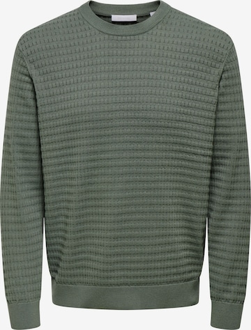 Pull-over 'ONSBerry' Only & Sons en gris : devant