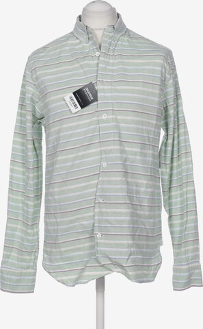 PENFIELD Button Up Shirt in L in Green: front