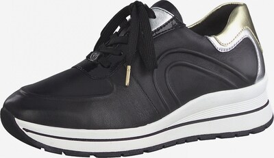 Tamaris Pure Relax Sneaker in gold / schwarz / silber, Produktansicht