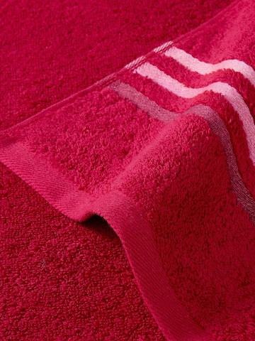 SCHIESSER Duschtücher 'Skyline Color' in Rot