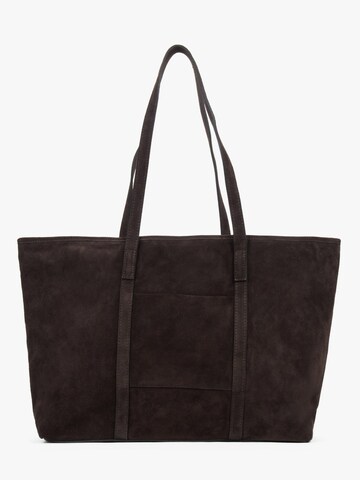 Estro Shopper '86038' in Brown: front