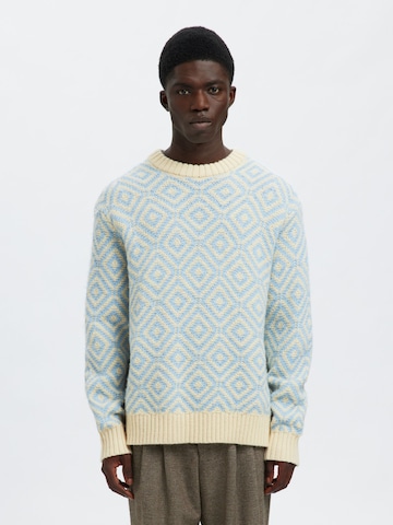SELECTED Pullover i grå: forside