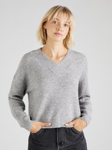 Noisy may Sweater 'BALANCE' in Grey: front