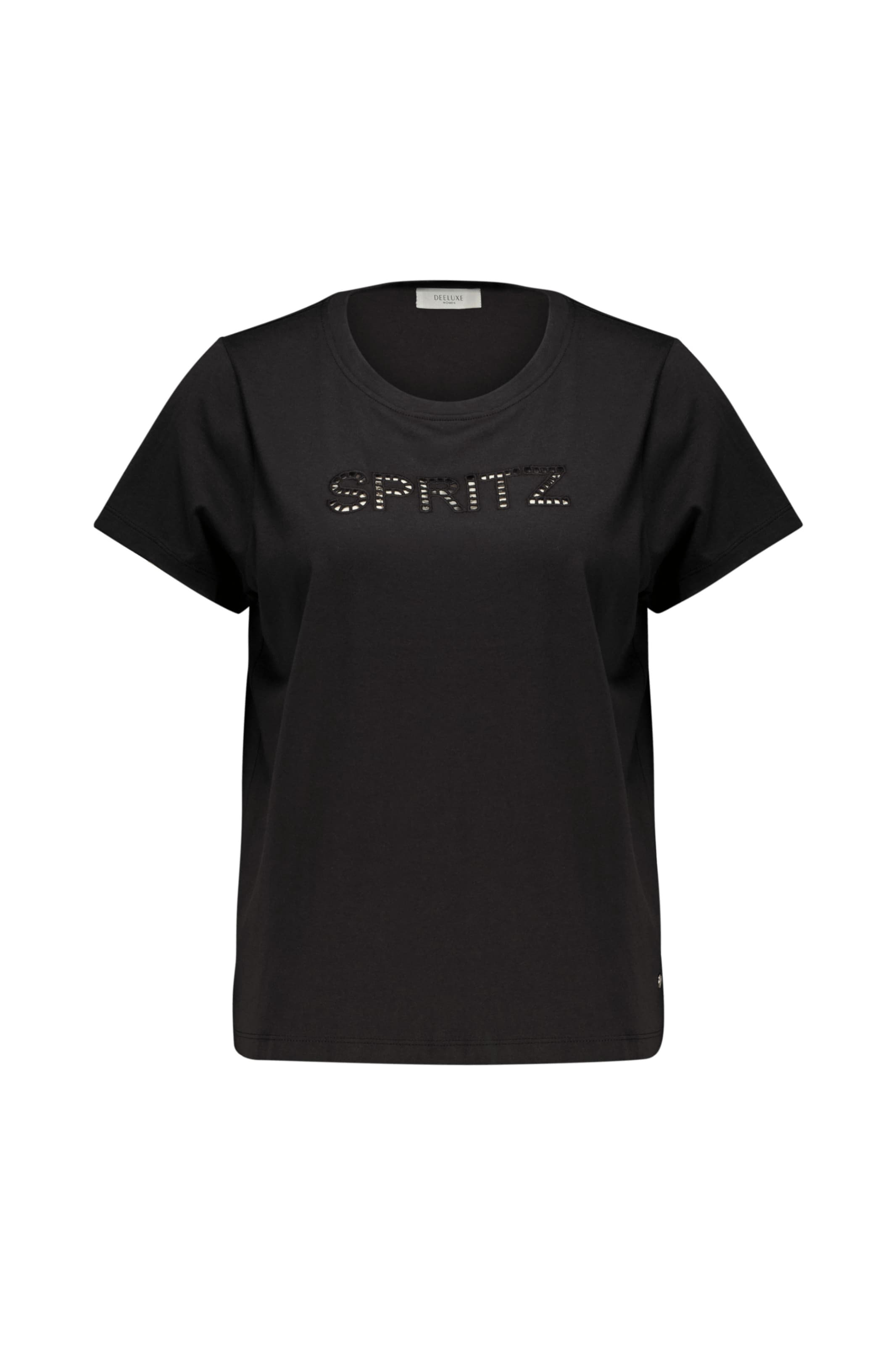 T-shirt 'Spritz' Deeluxe en noir : devant