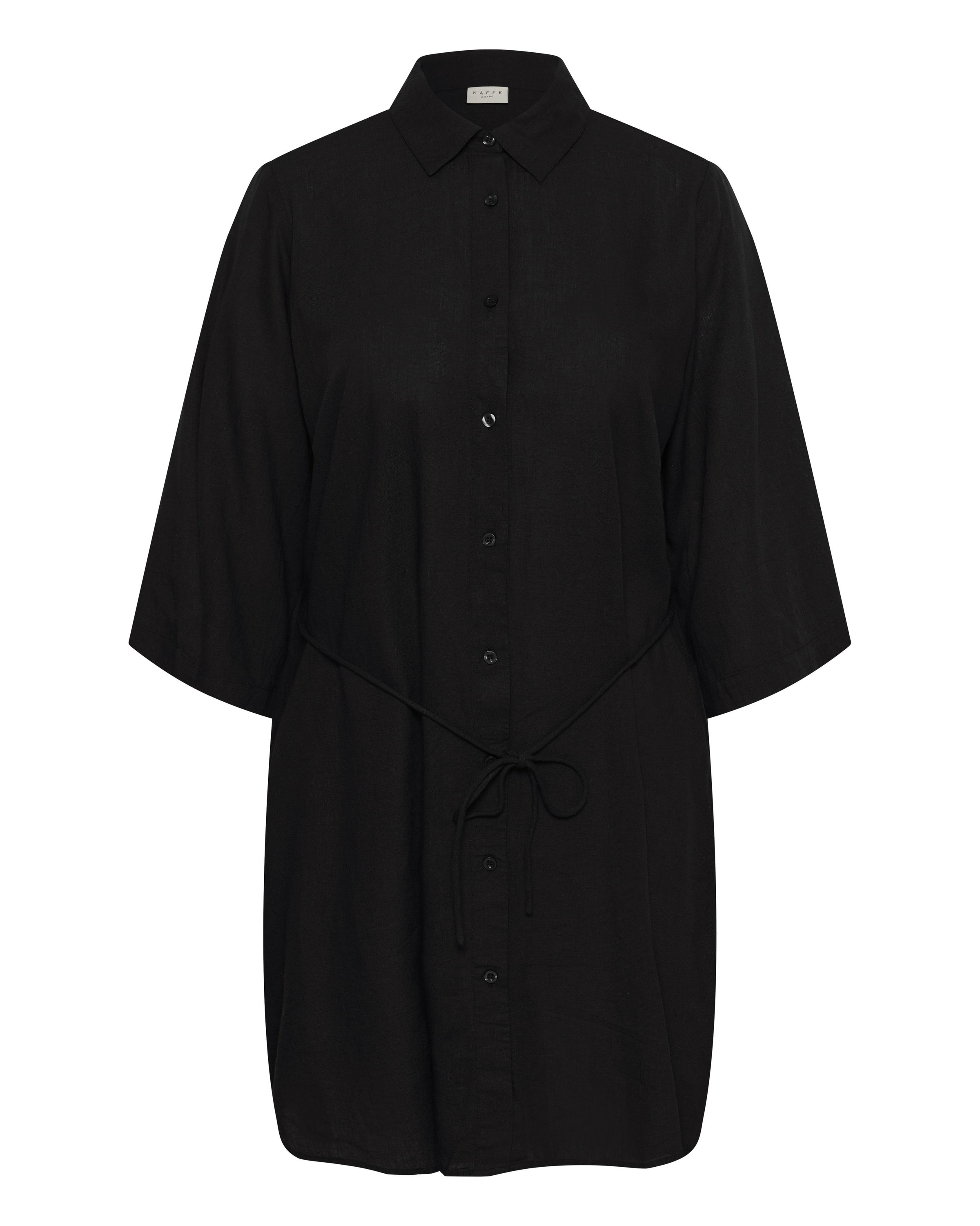 KAFFE CURVE Sukienka 'KCMille' w kolorze czarny: przód