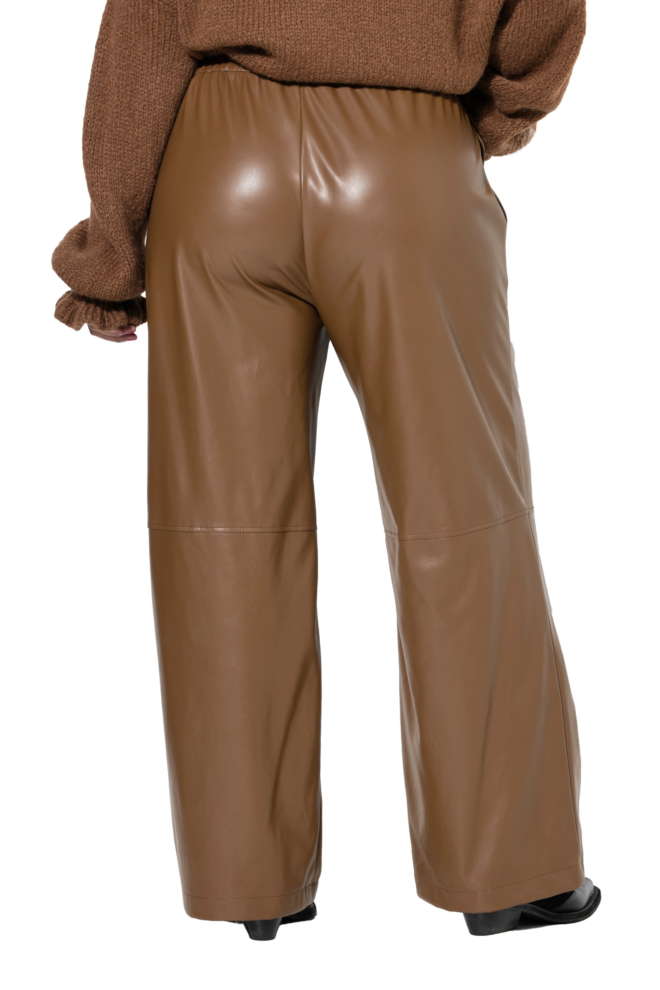 Studio Untold Wide leg Trousers in Brown