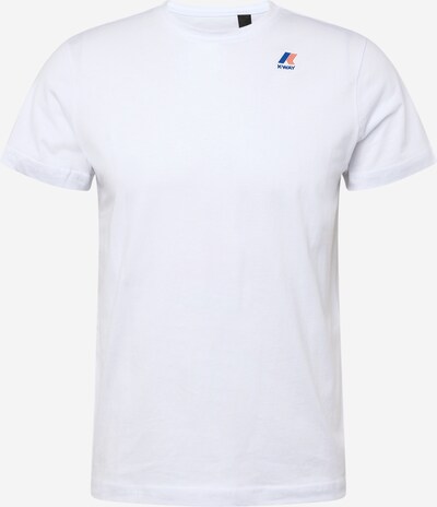 K-Way T-Shirt 'LE VRAI EDOUARD' en bleu / orange / blanc, Vue avec produit