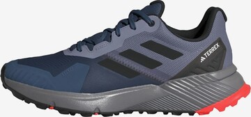 Chaussure de course ADIDAS TERREX en bleu : devant