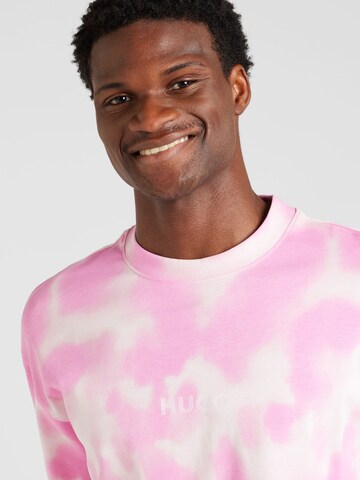 HUGO Shirt 'Dielo' in Pink