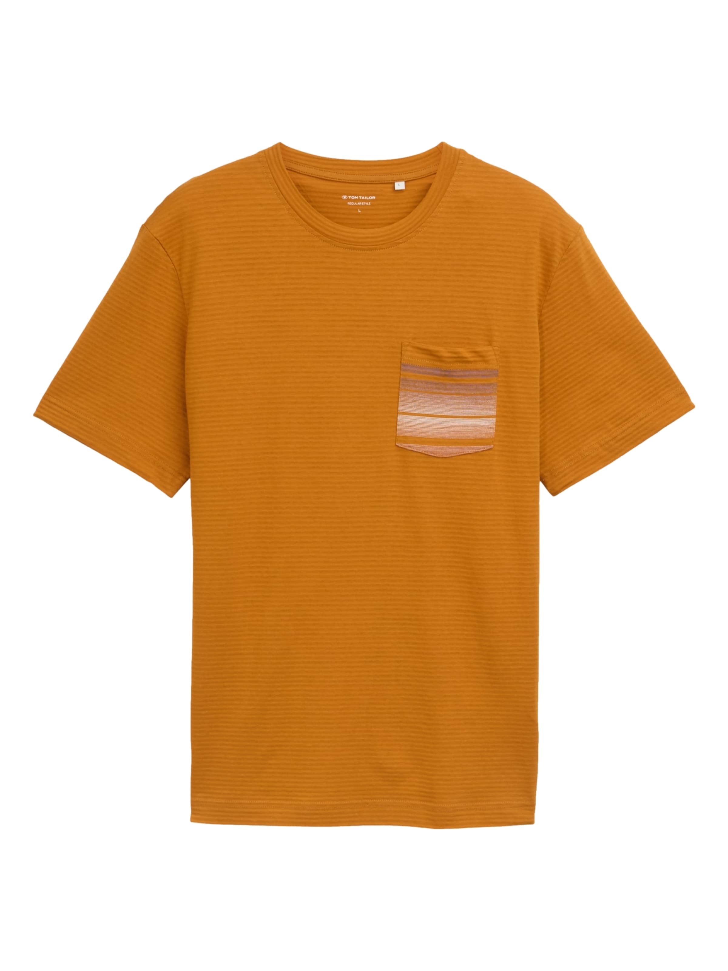 Maglietta di TOM TAILOR in giallo: frontale