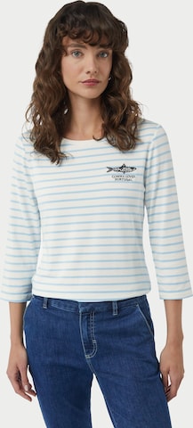 T-shirt COMMA en blanc : devant