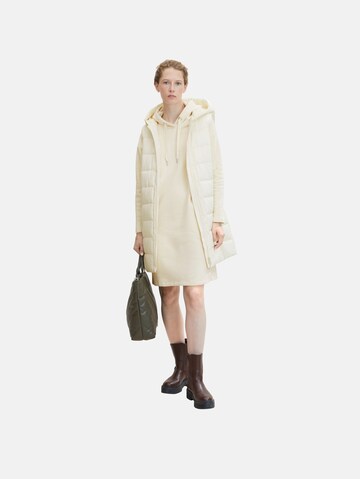 TOM TAILOR Kleid in Beige