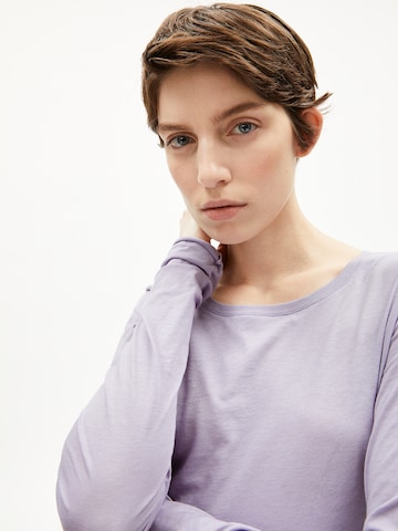 ARMEDANGELS Shirt in Lila
