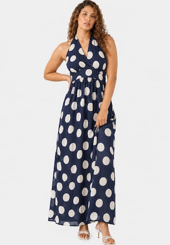 Elara Kleid in Blau