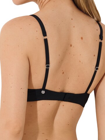 Lisca T-shirt Bra 'Bella' in Black