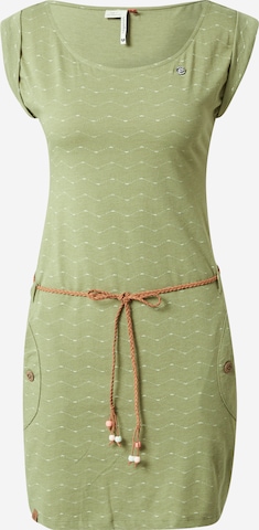 Ragwear Φόρεμα 'TAG' σε πράσινο: μπροστά