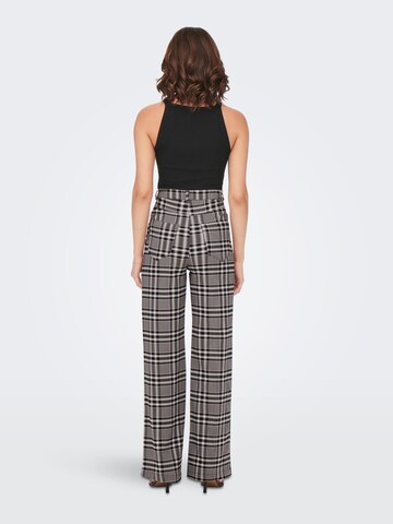 Wide leg Pantaloni 'HOPE-KERA' de la ONLY pe negru