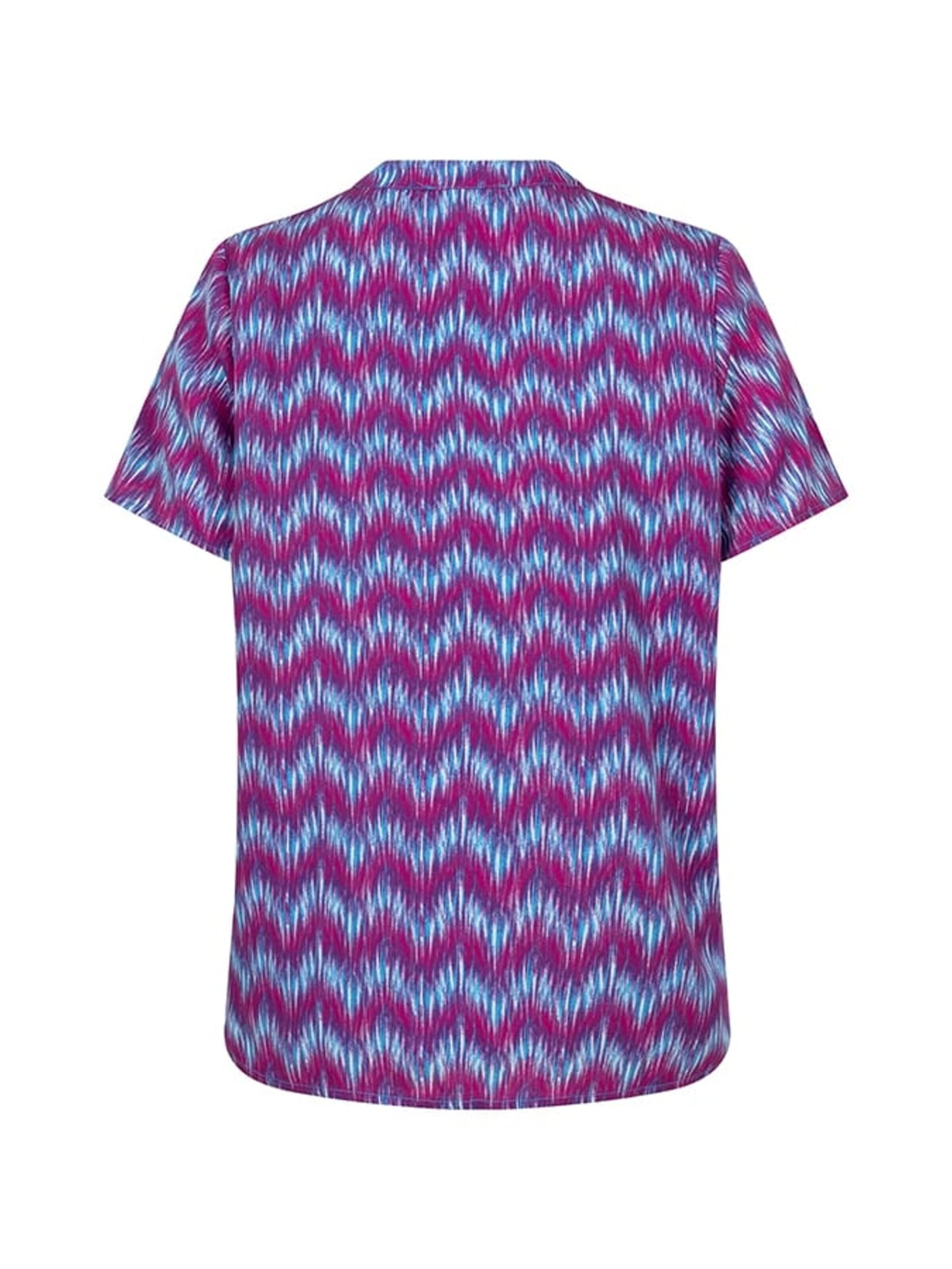 LOFTY MANNER Blouse 'QE07 - Blouse Mayra' in Grijs
