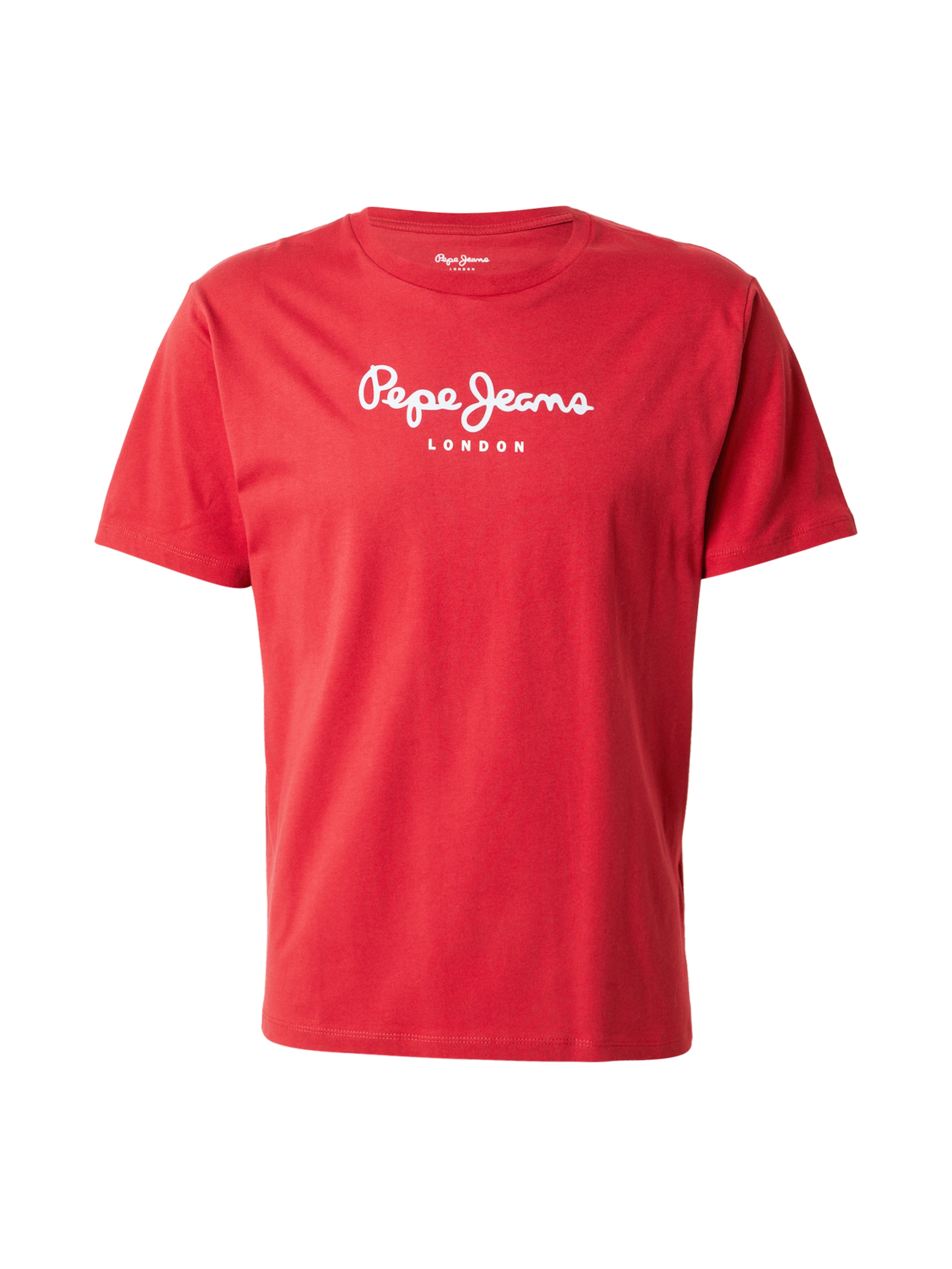 T-Shirt 'Eggo' Pepe Jeans en rouge : devant