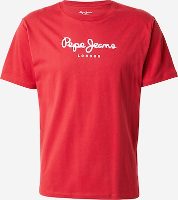 Pepe Jeans T-Shirt 'Eggo' in Rot: Vorderseite