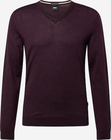 BOSS Black - Pullover 'Melba' em vermelho: frente