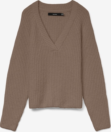 VERO MODA Pullover 'VMNovah' i brun: forside