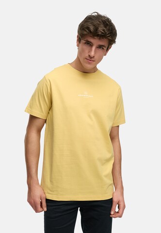 Kronstadt Shirt 'Conrad' in Geel: voorkant