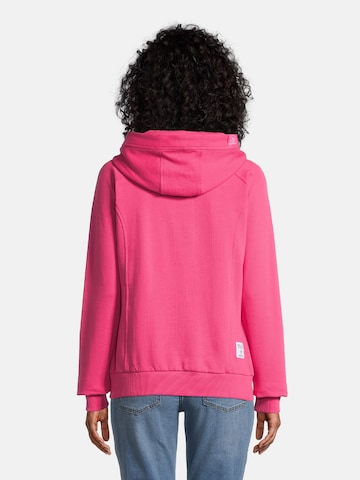 salzhaut Sweatvest 'Losen' in Roze
