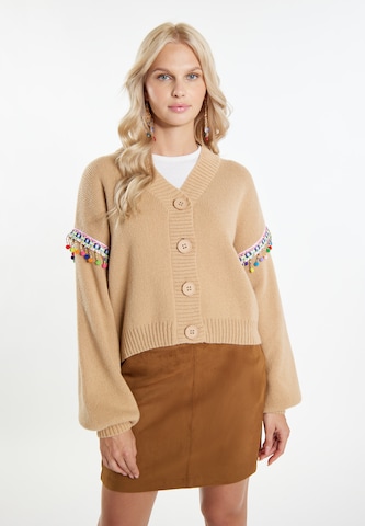 Cardigan IZIA en beige