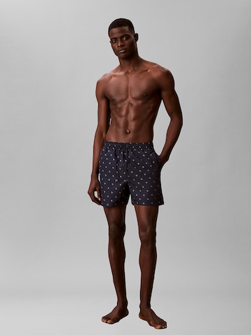 Calvin Klein Swimwear Regular Zwemshorts in Blauw