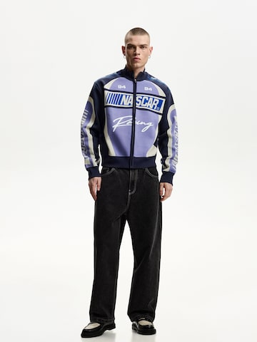 Veste de survêtement 'NASCAR' Bershka en violet