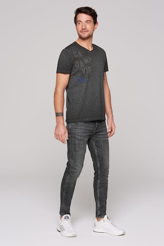 CAMP DAVID - Camiseta en negro