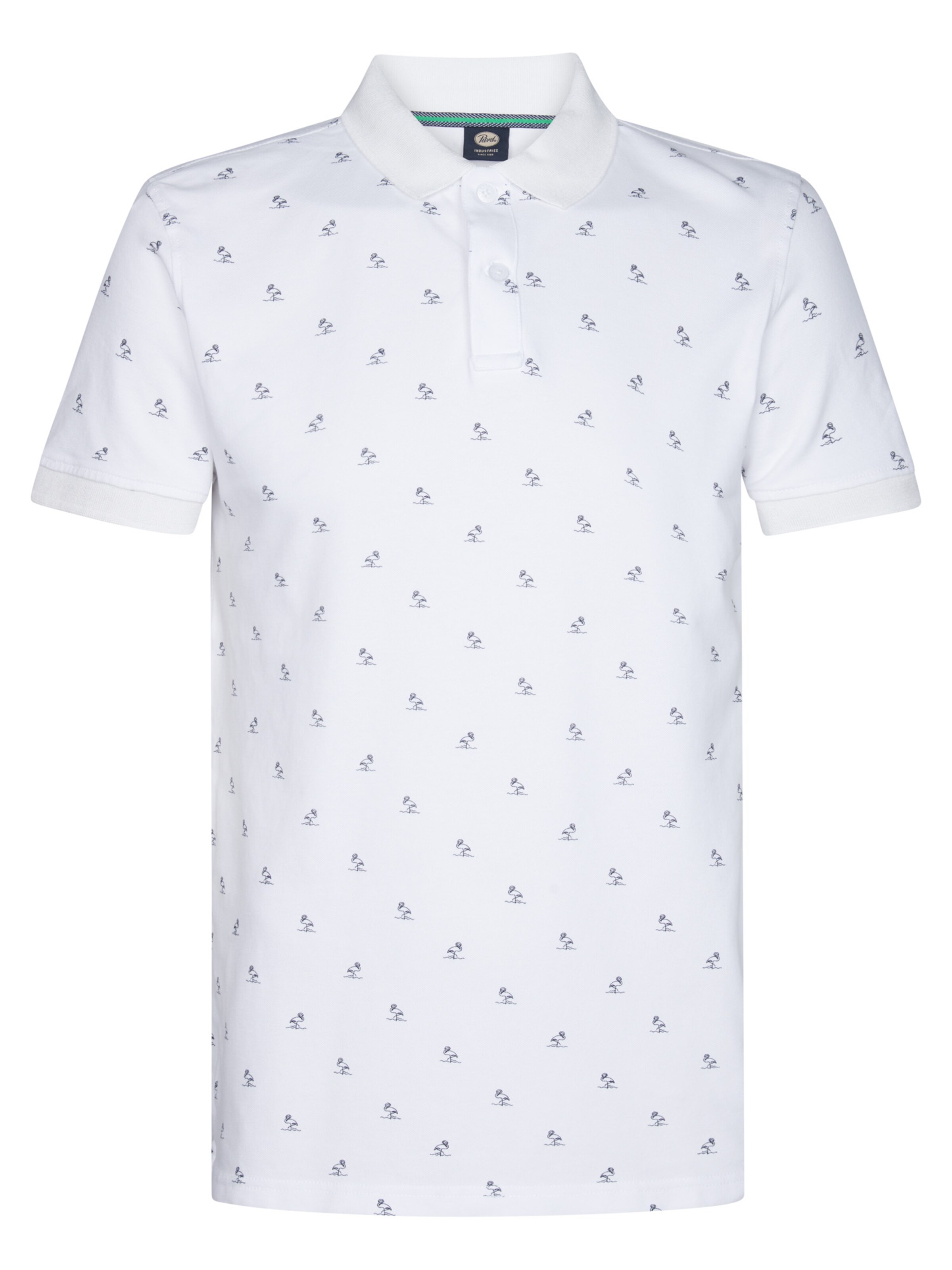 Petrol Industries Koszulka 'Breeze' w kolorze biały: przód