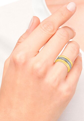 s.Oliver Ring in Gold: front