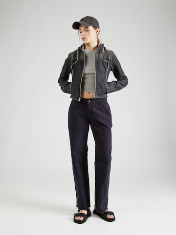 WEEKDAY Regular Trousers 'Mace' in Black