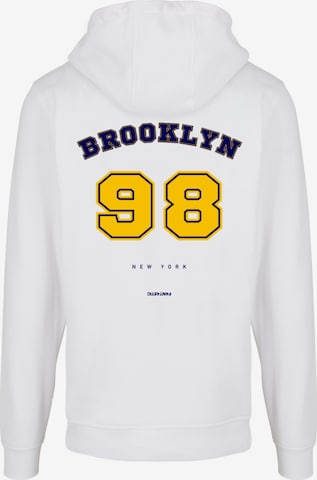 F4NT4STIC Sweatshirt 'Brooklyn 98 NY' in Wit