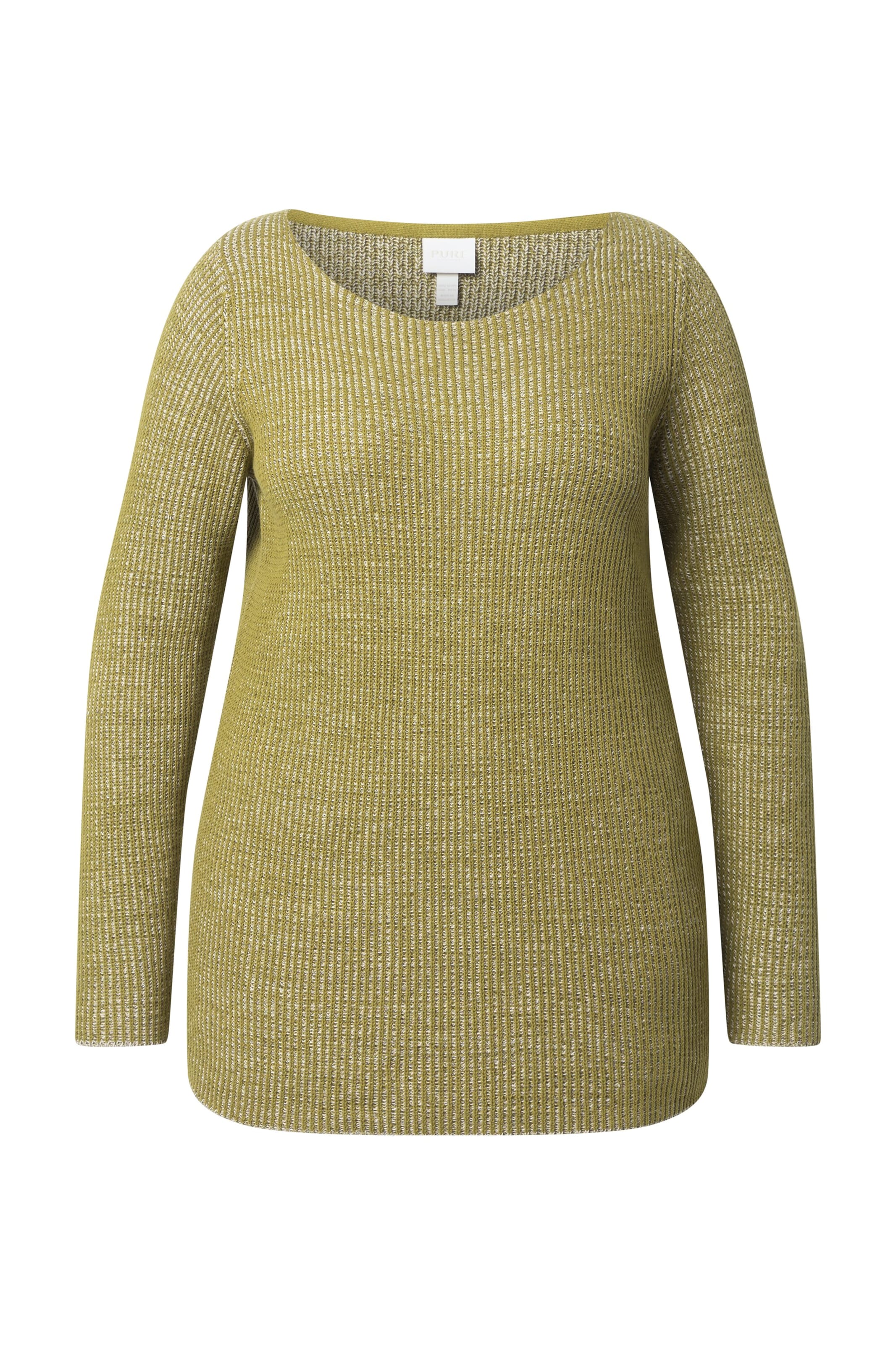 Ulla Popken Pulóver - zöld: elől