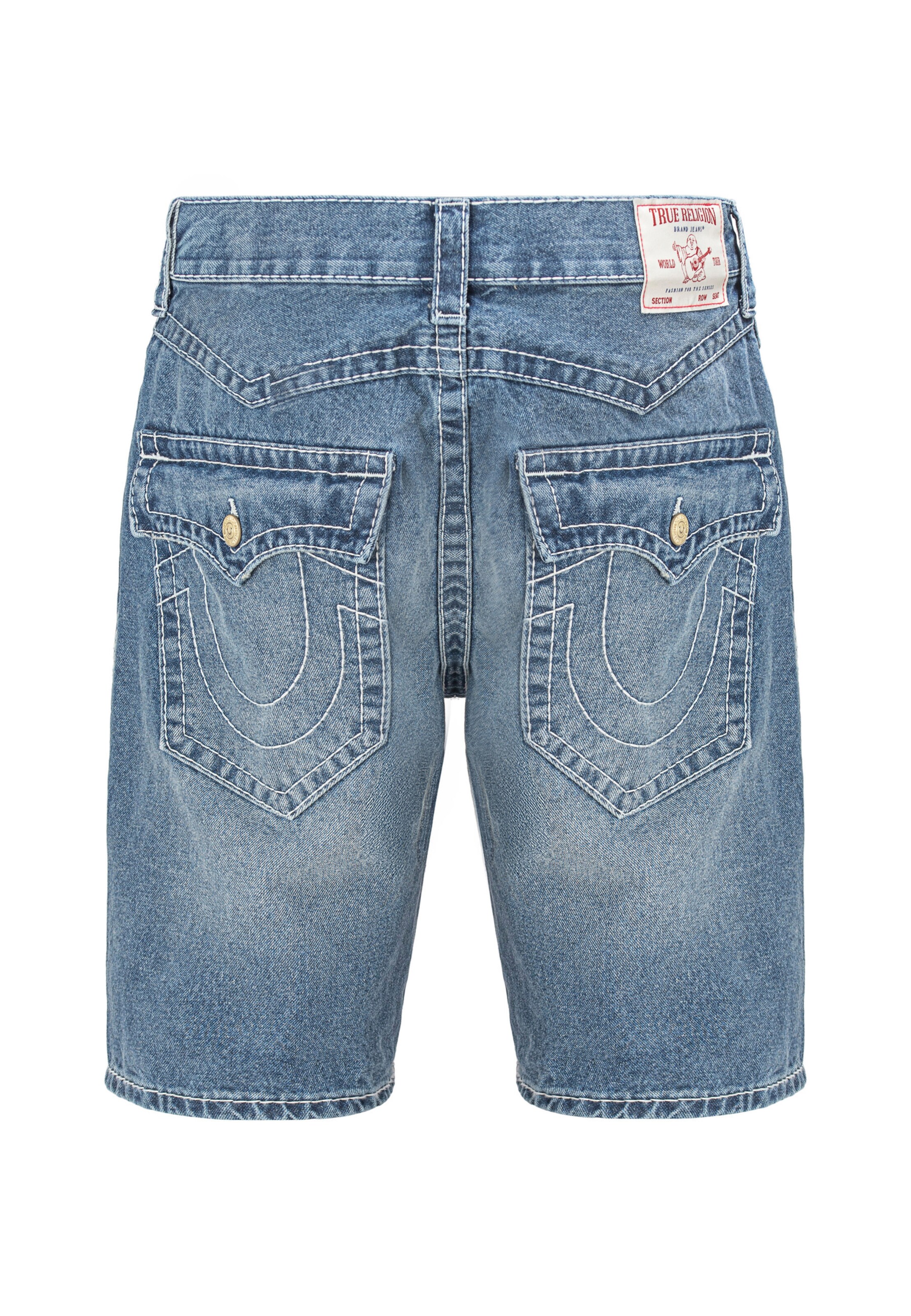 True Religion Normální Džíny – modrá