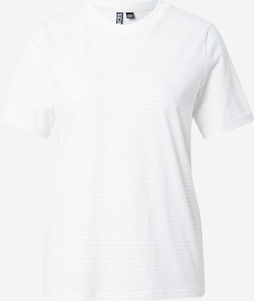 T-shirt 'Ria' PIECES en blanc : devant