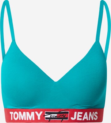 Tommy Jeans BH in Blauw: voorkant