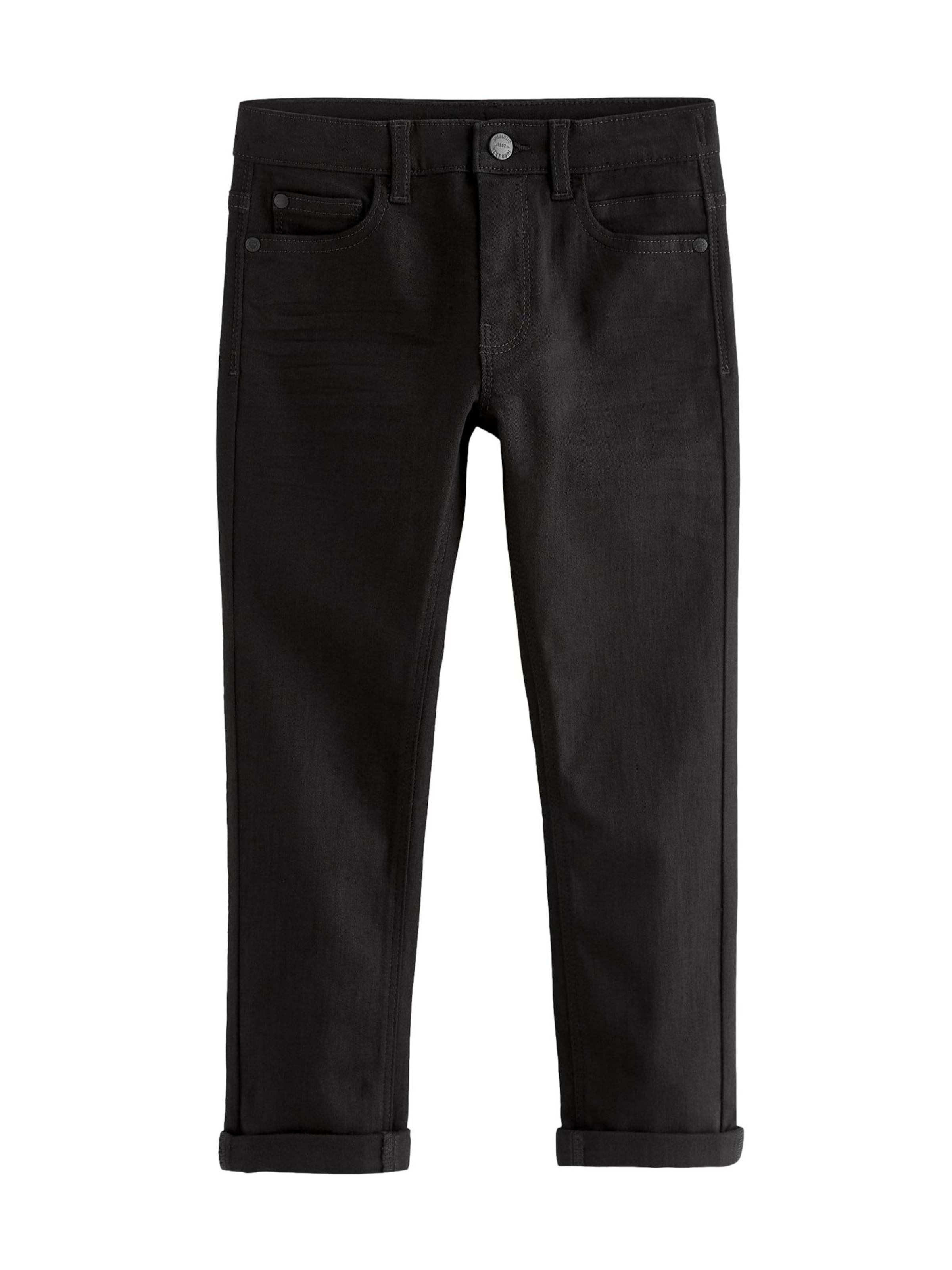 Next Štandardný strih Džínsy - Čierna: predná strana