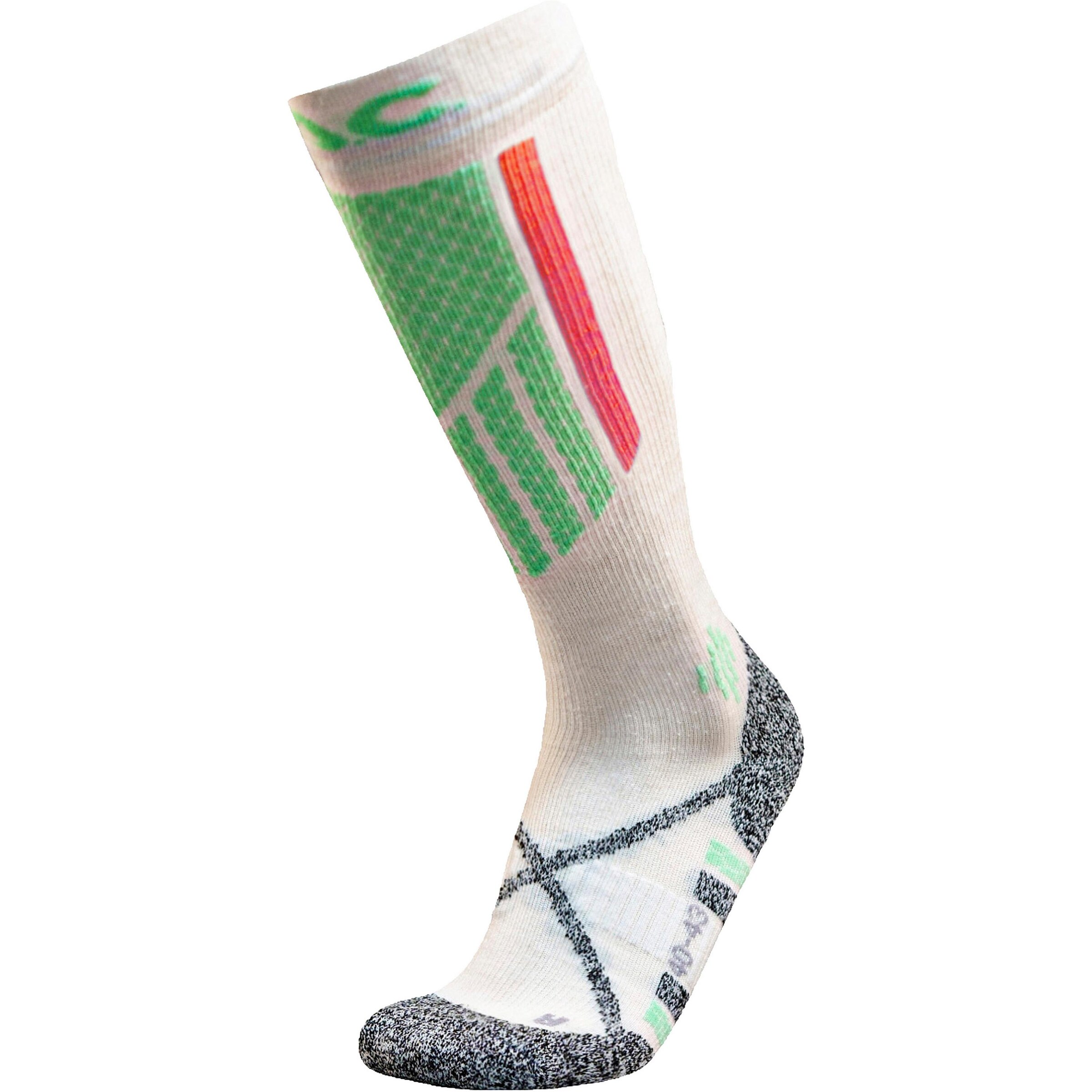 P.A.C. Sportsocken 'SK 2.2' in Weiß: Vorderseite