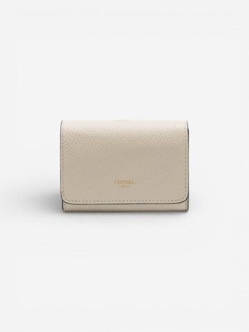 Cheval Firenze Portemonnee 'COSMO MINI' in Beige: voorkant