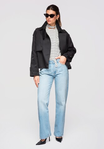 Veste mi-saison 'OW-JANP-0120' Ombre en noir