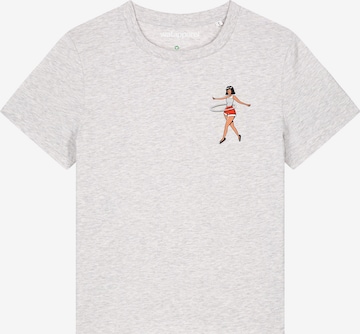 Watapparel T-Shirt ' Hula Hoop ' in Weiß: Vorderseite